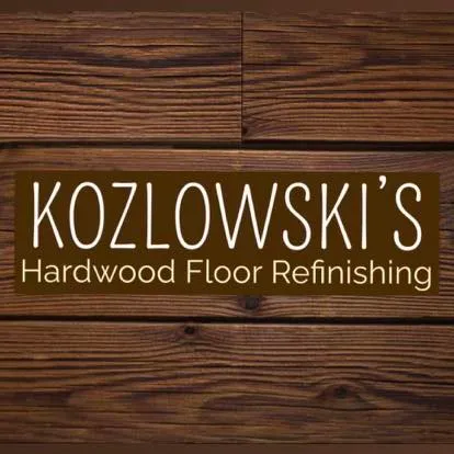 Kozlowski's Hardwood Floor Refinishing — on the job
